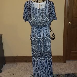 3 for 25 Pink Owl Boho Maxi Dress